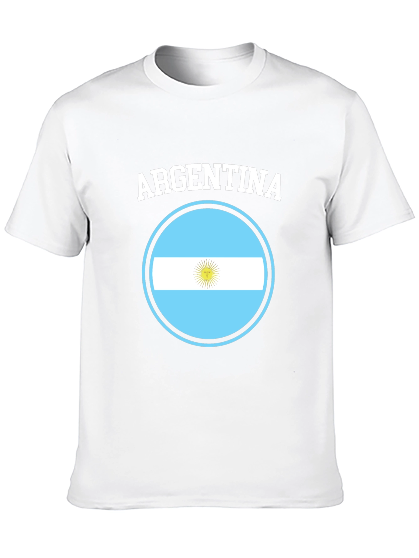 Argentina Flag Graphic T-Shirt