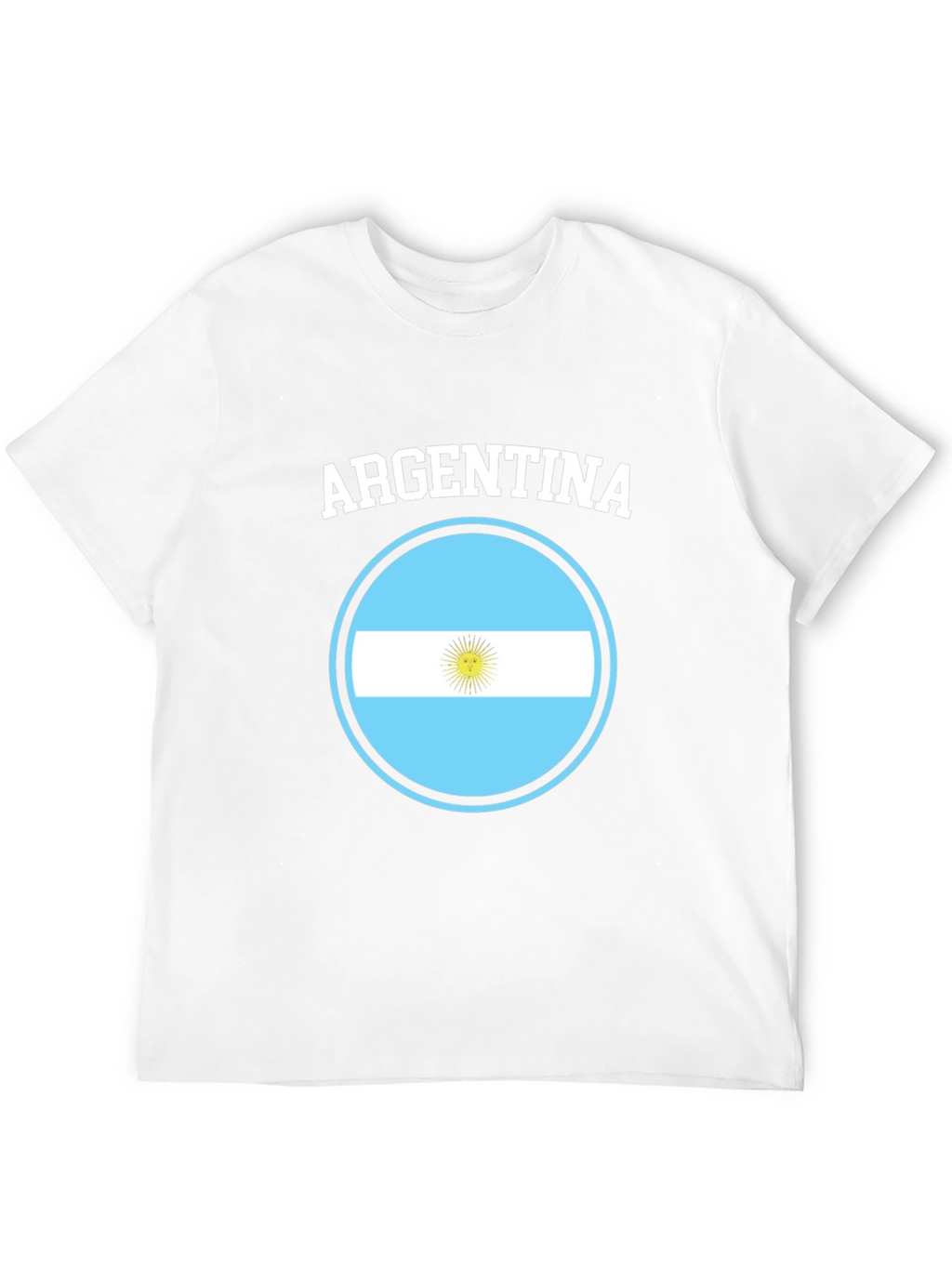 Argentina Flag Graphic T-Shirt