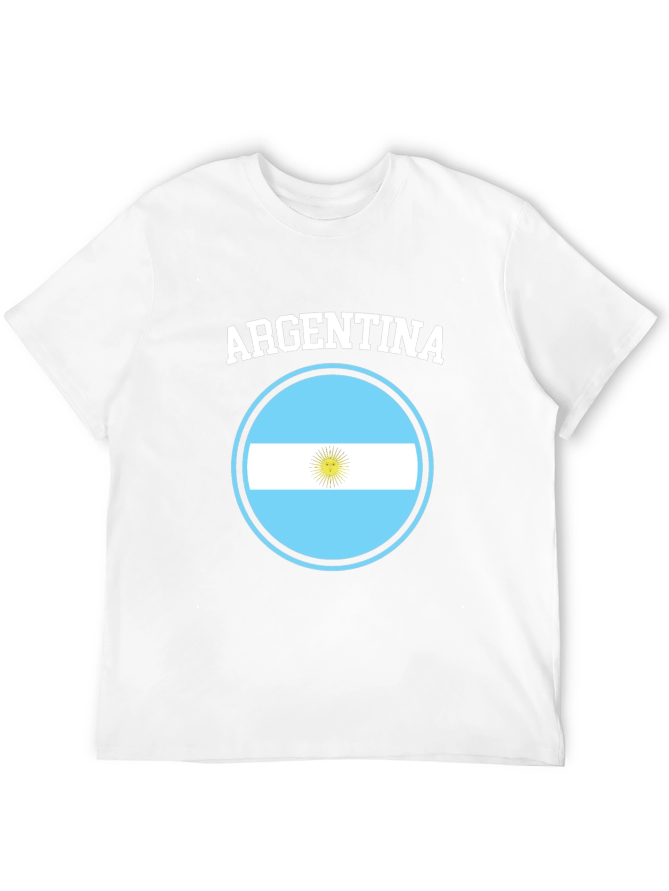 Argentina Flag Graphic T-Shirt
