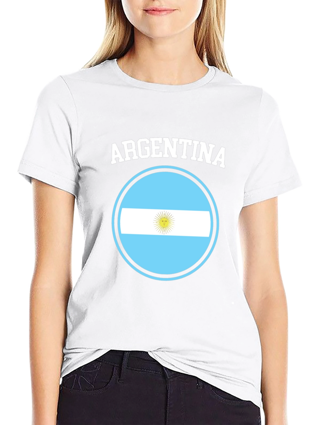 Argentina Flag Graphic T-Shirt