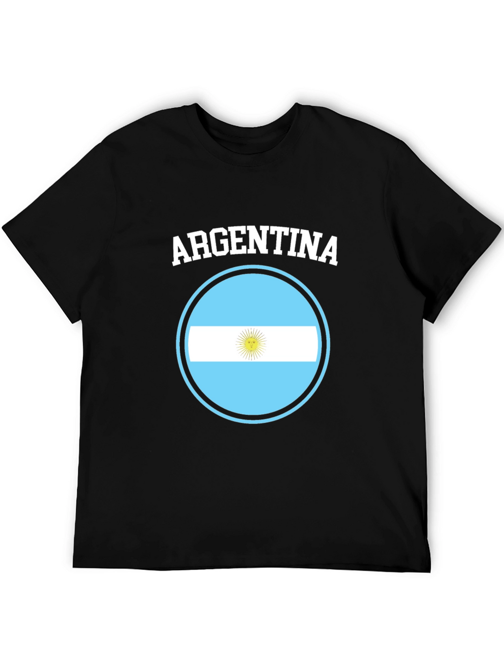 Argentina Flag Graphic T-Shirt