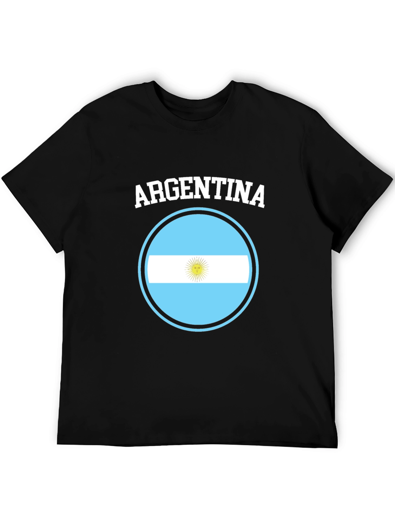 Argentina Flag Graphic T-Shirt