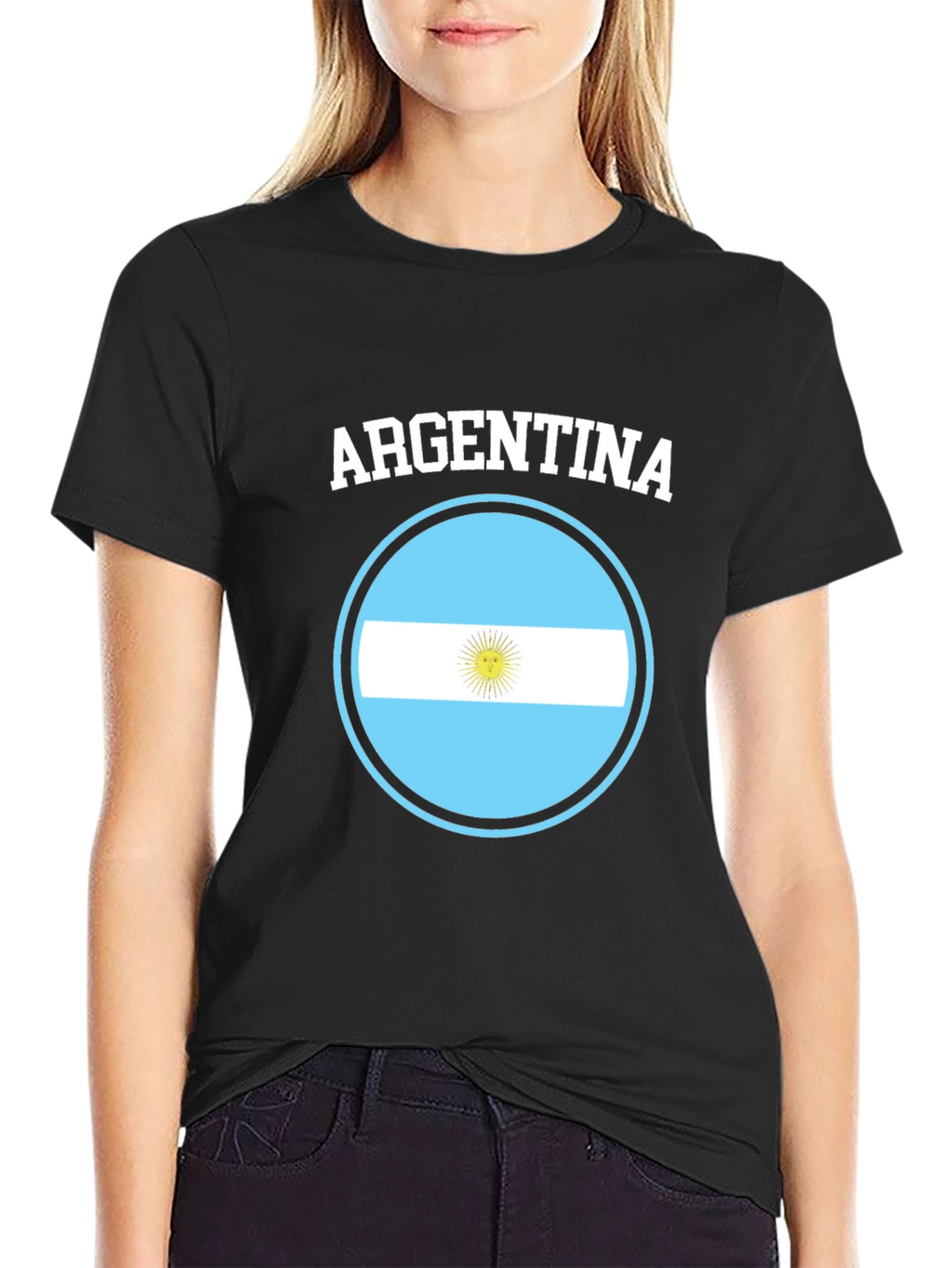 Argentina Flag Graphic T-Shirt