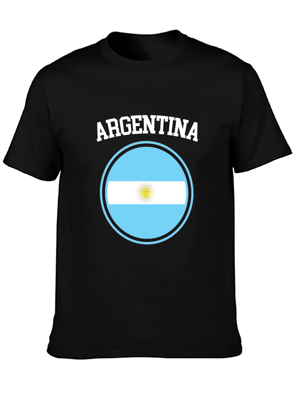 Argentina Flag Graphic T-Shirt