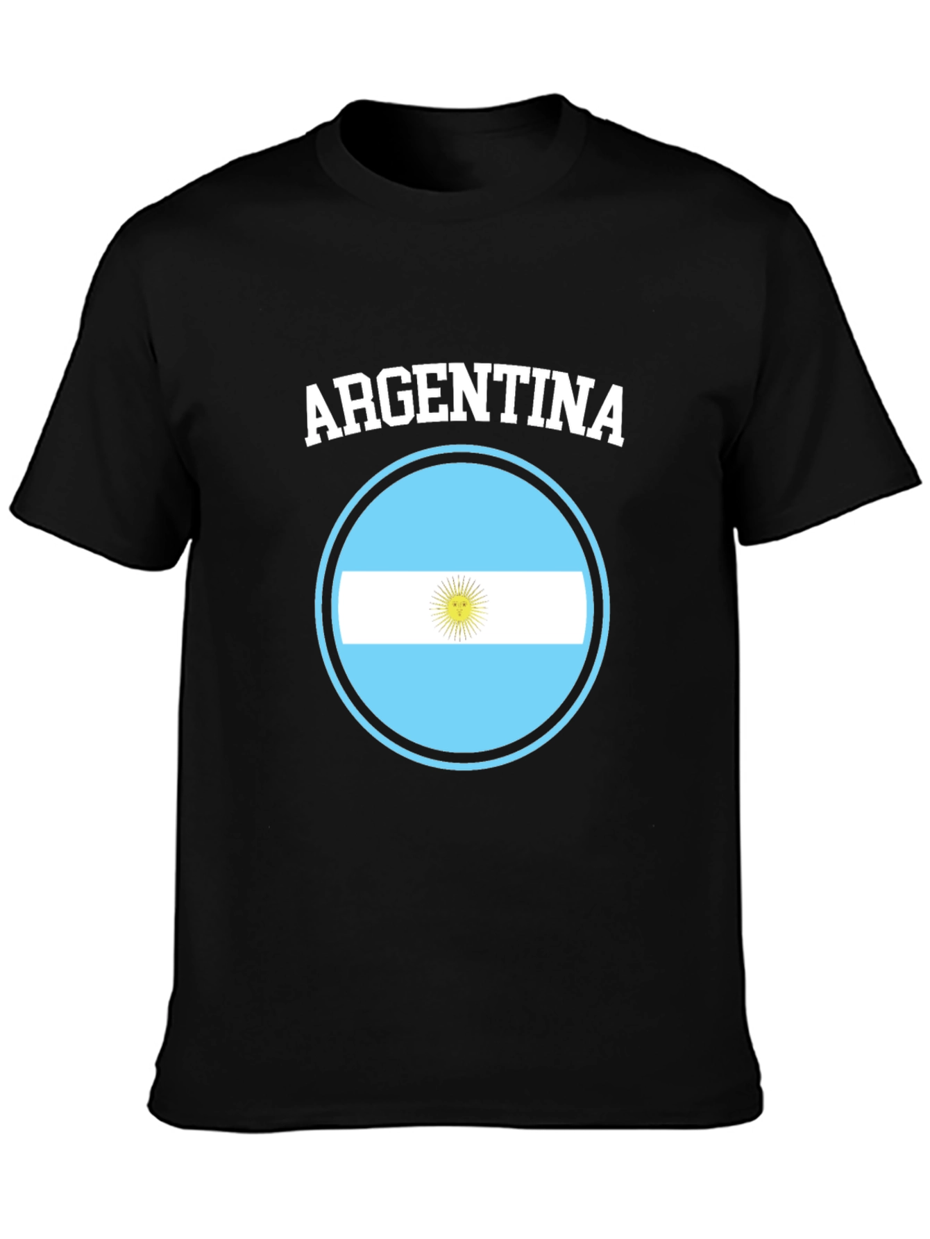 Argentina Flag Graphic T-Shirt