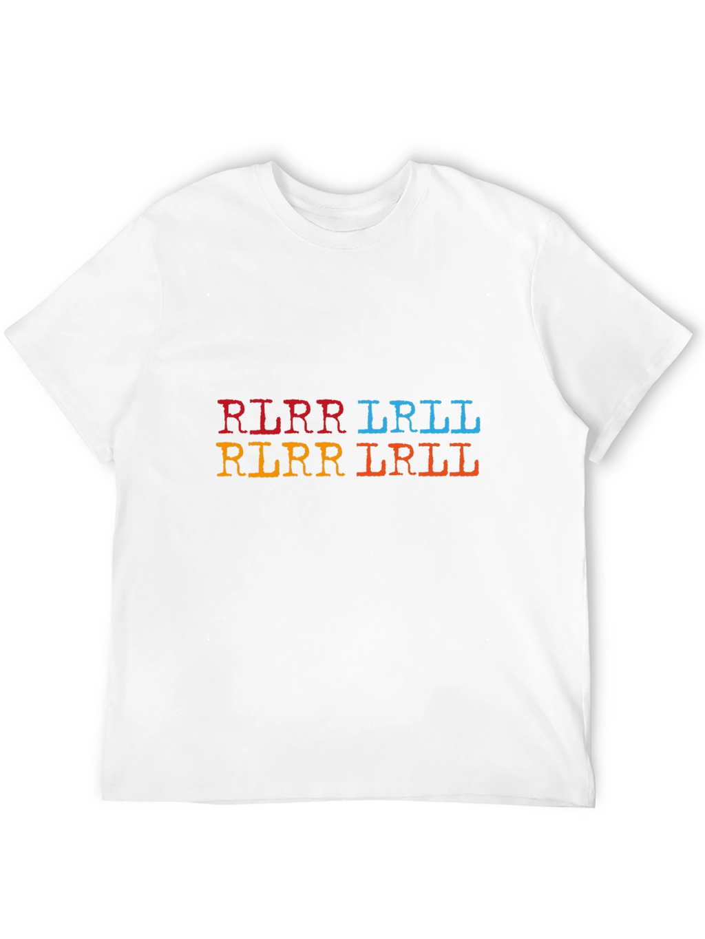 Drummer Hand Pattern Black T-Shirt