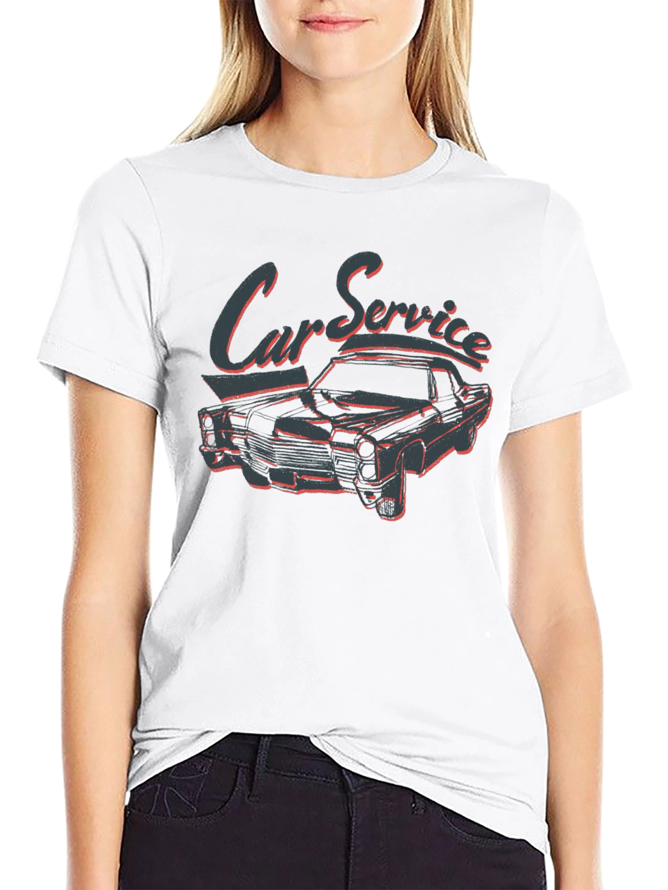 Classic Car Service T-Shirt - Retro Auto Design