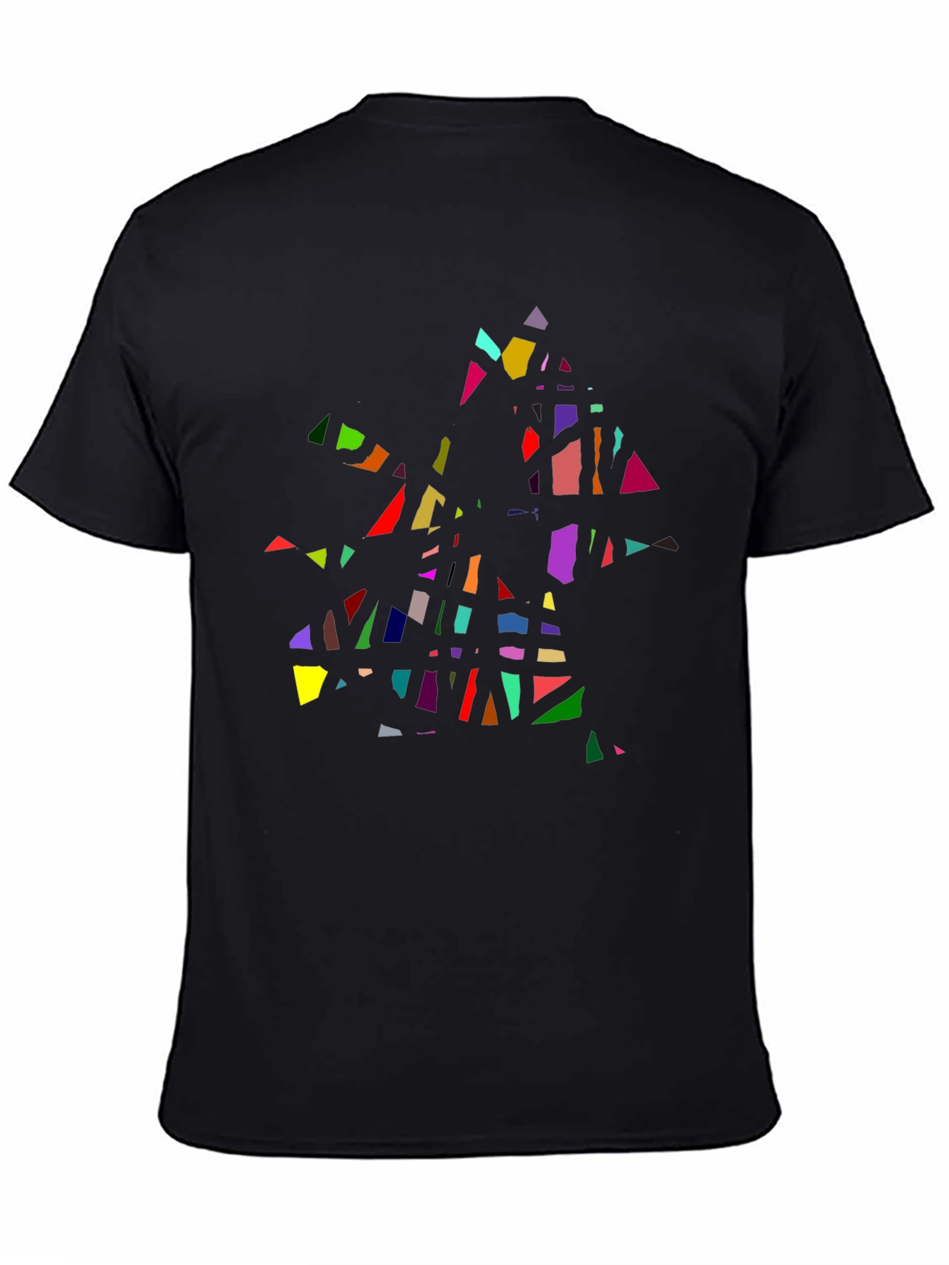 Abstract Geometric T-Shirt - Modern Art Tee