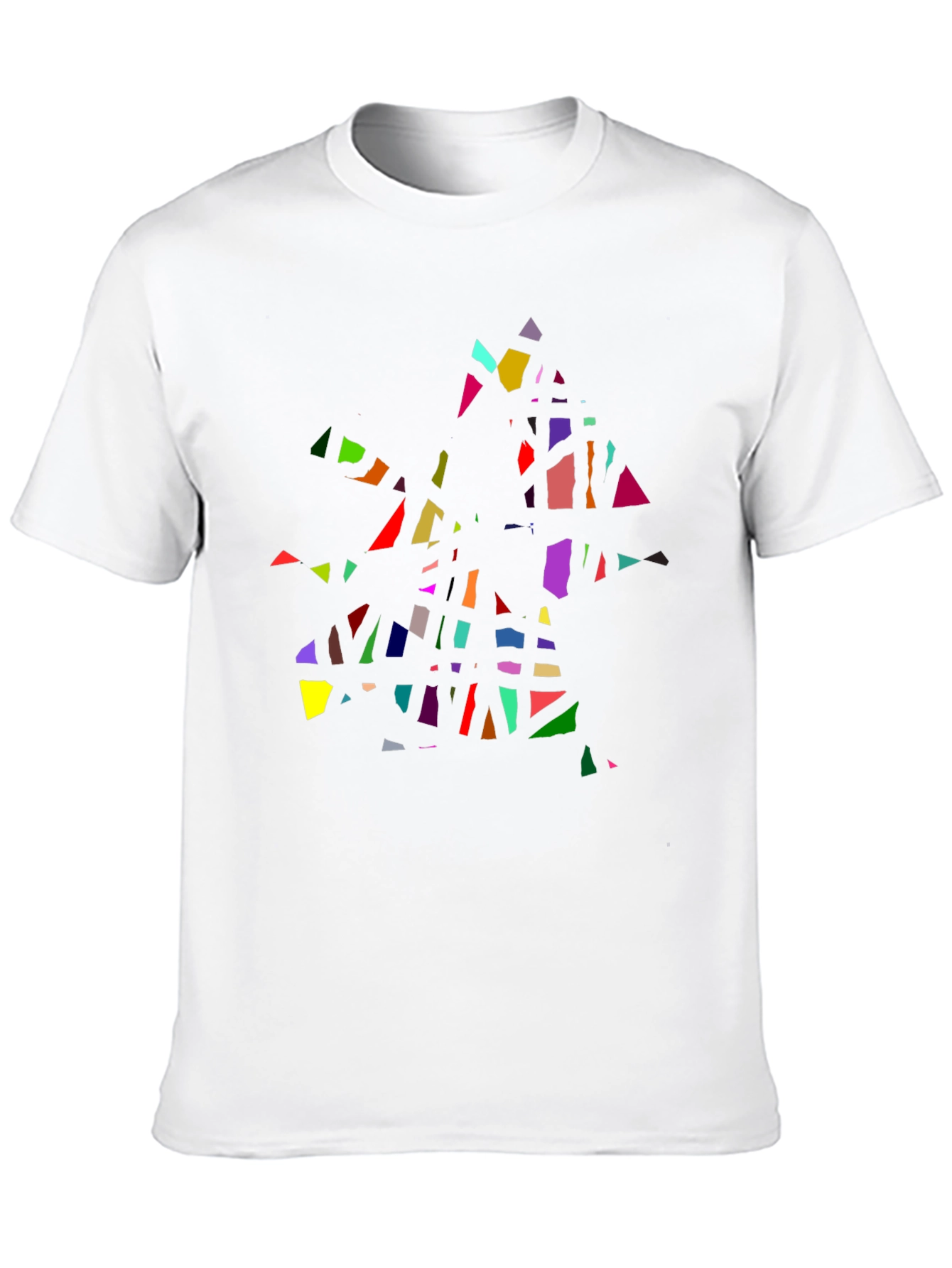 Abstract Geometric T-Shirt - Modern Art Tee