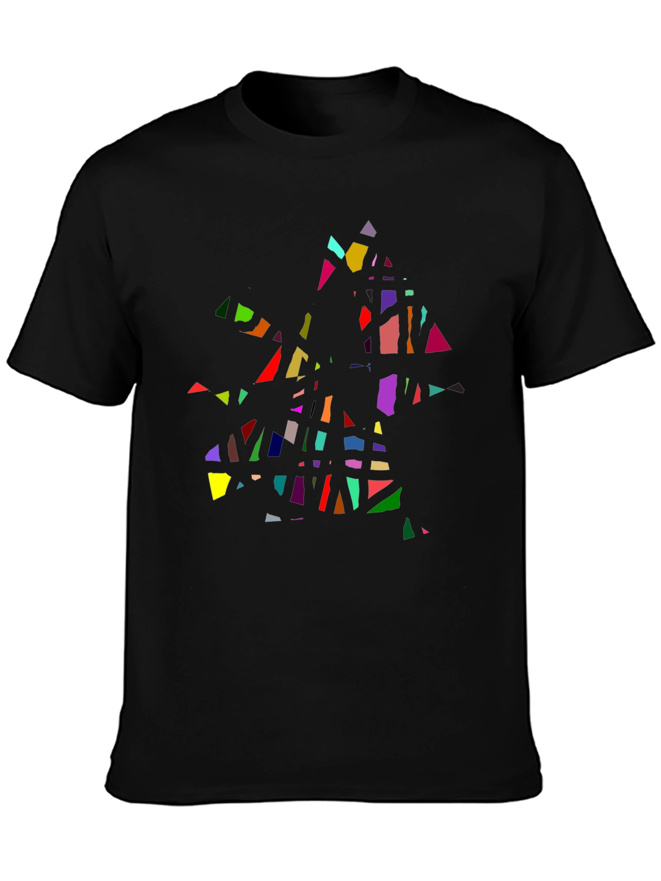 Abstract Geometric T-Shirt - Modern Art Tee