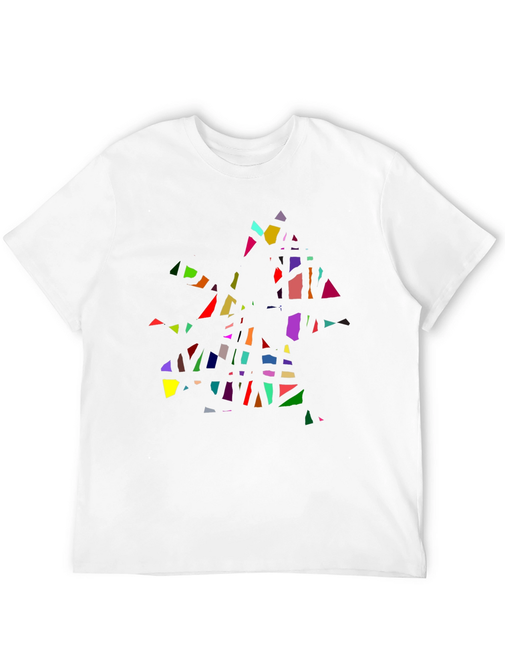 Abstract Geometric T-Shirt - Modern Art Tee