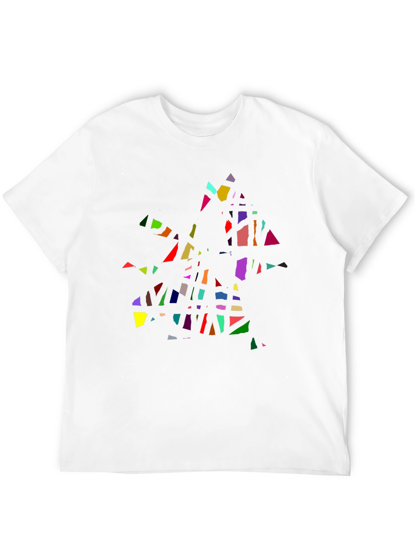 Abstract Geometric T-Shirt - Modern Art Tee