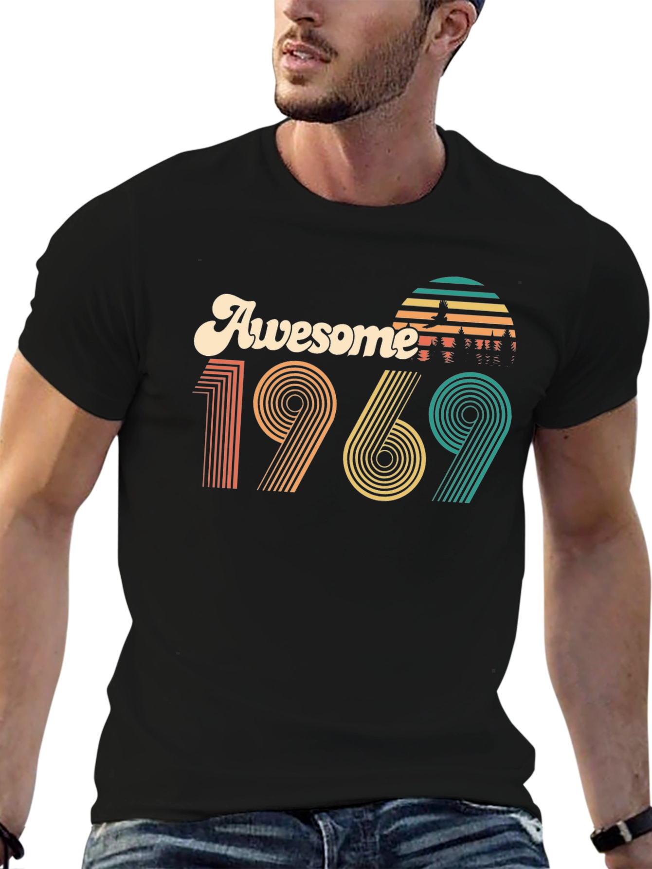 Awesome 1969 Retro Graphic T-Shirt