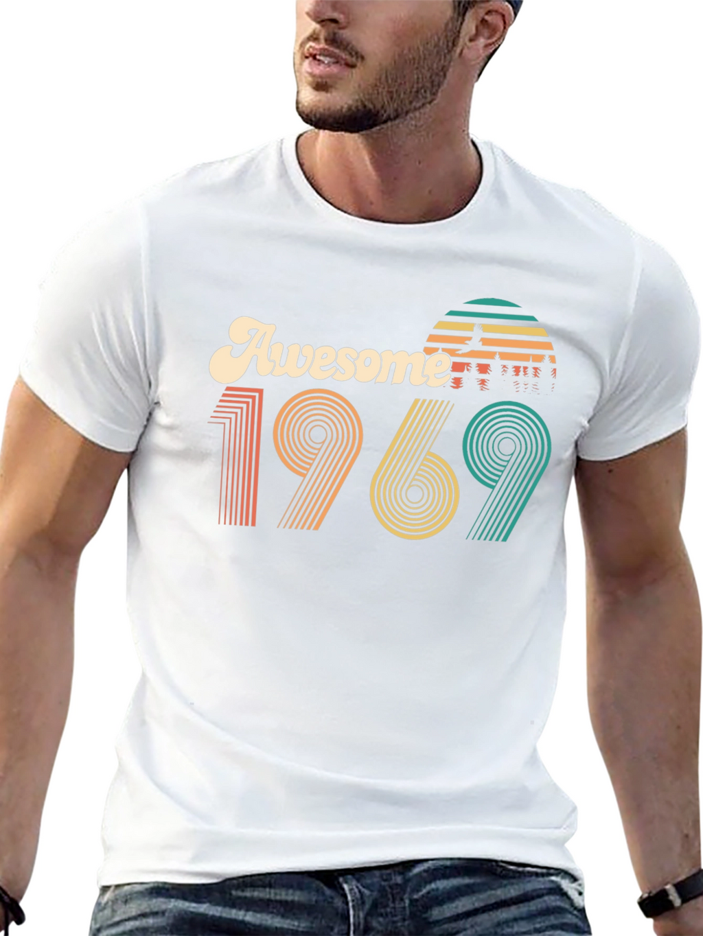 Awesome 1969 Retro Graphic T-Shirt
