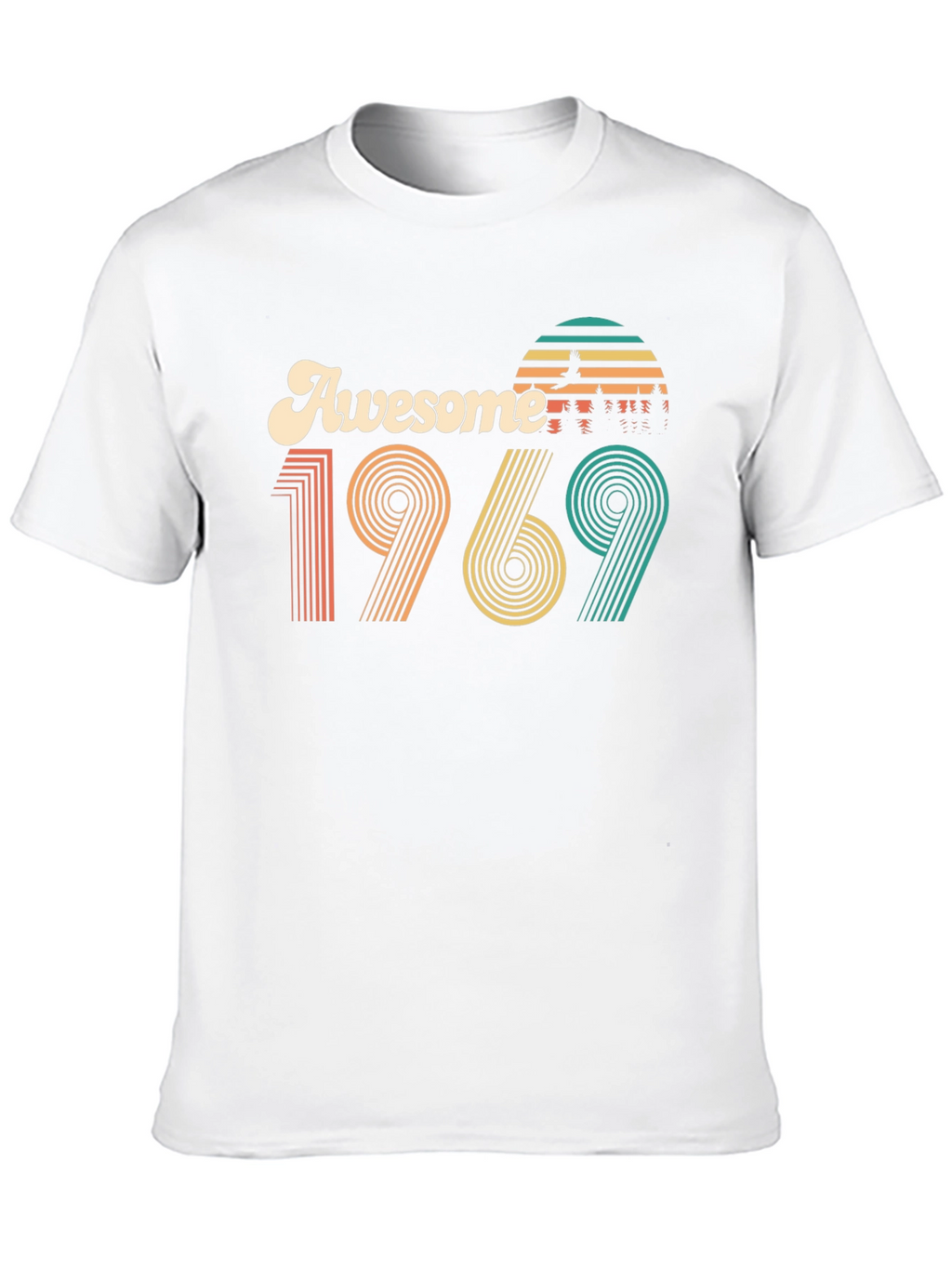 Awesome 1969 Retro Graphic T-Shirt