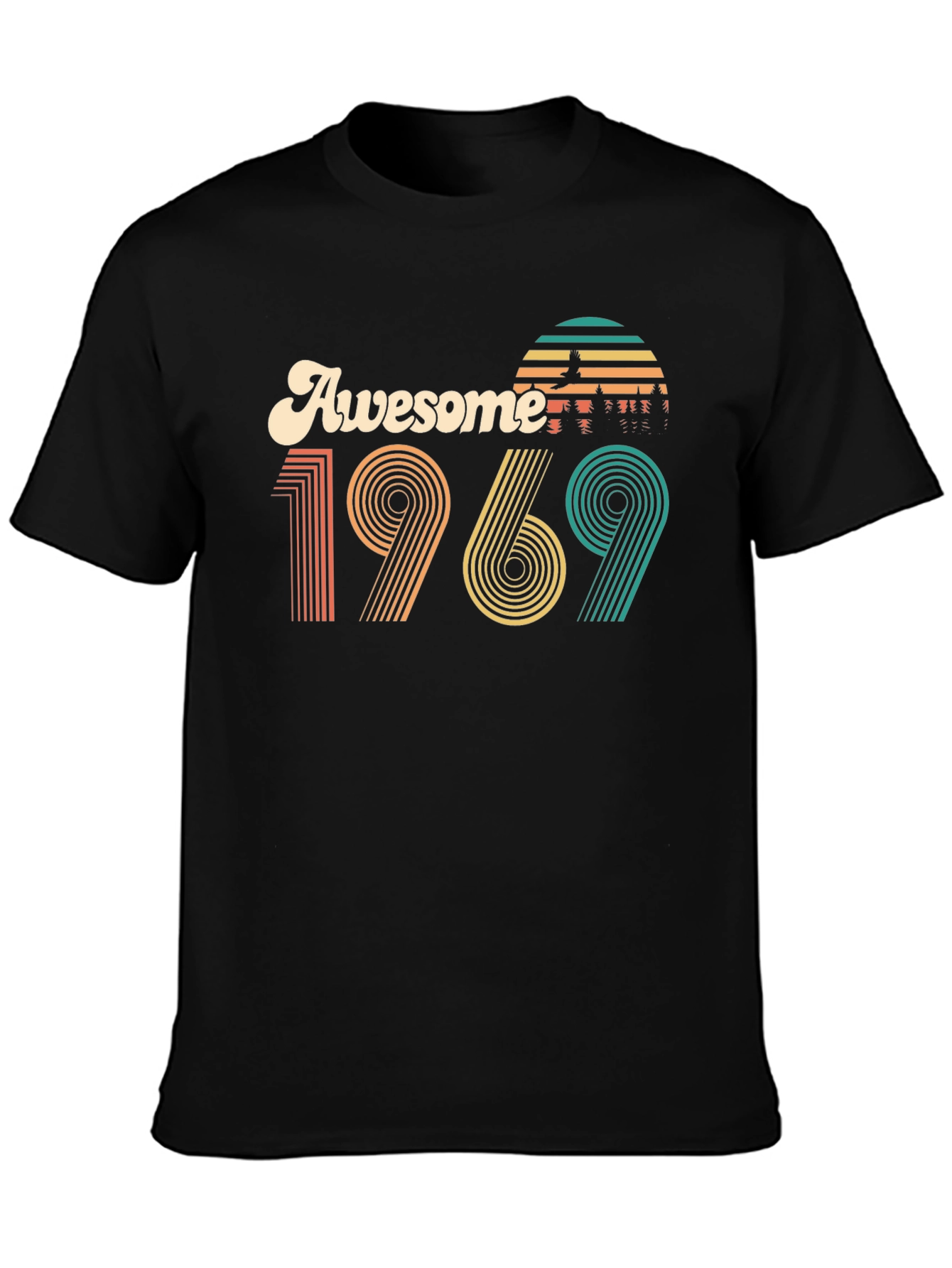 Awesome 1969 Retro Graphic T-Shirt