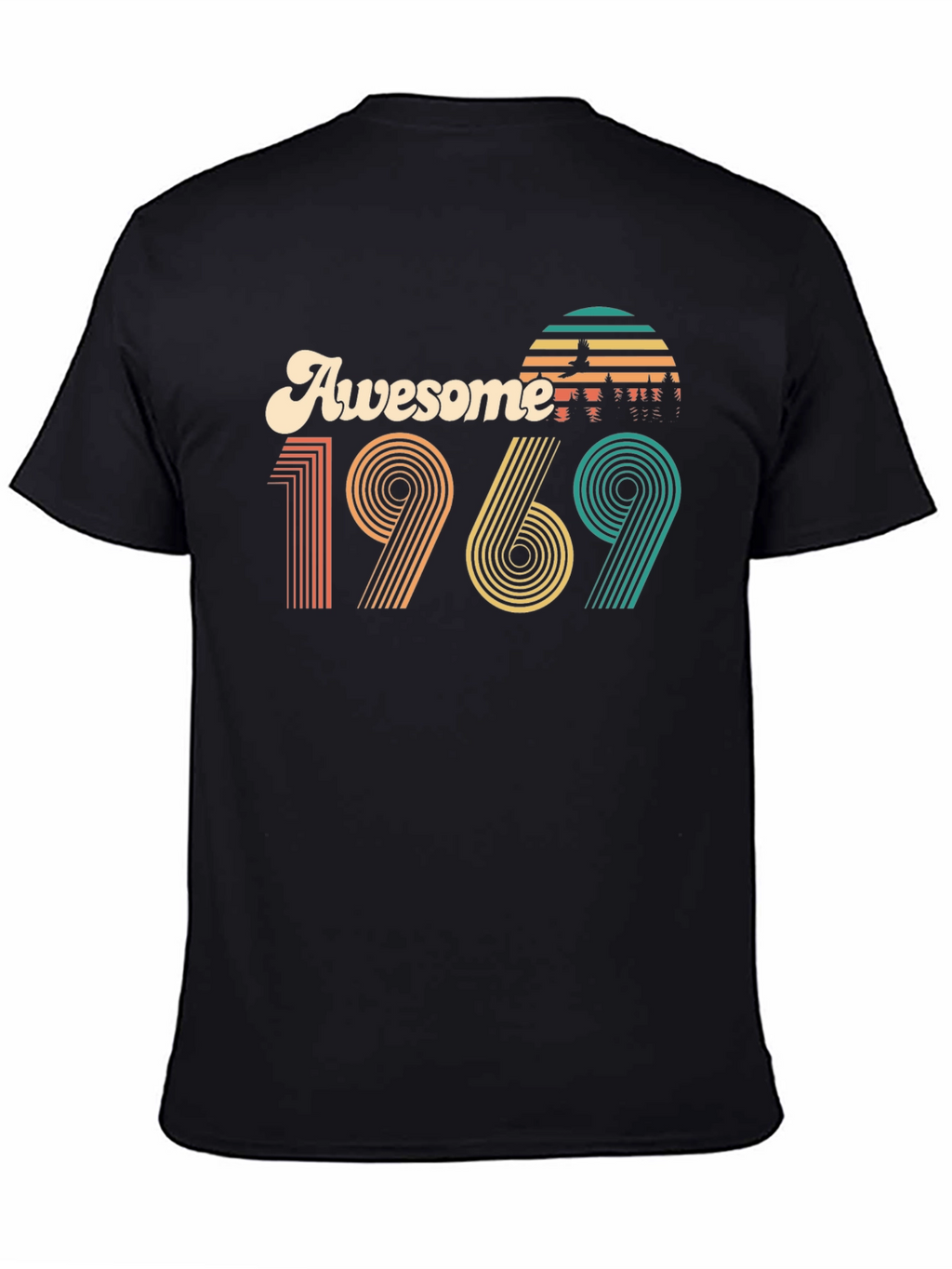 Awesome 1969 Retro Graphic T-Shirt