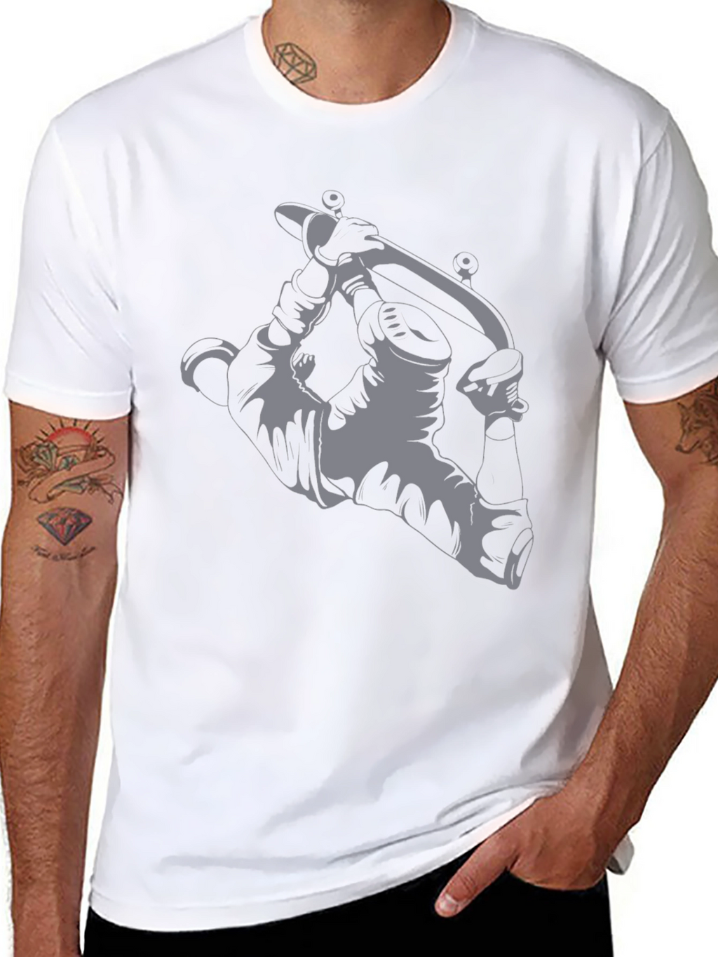 Black Tattoo Machine Graphic Tee