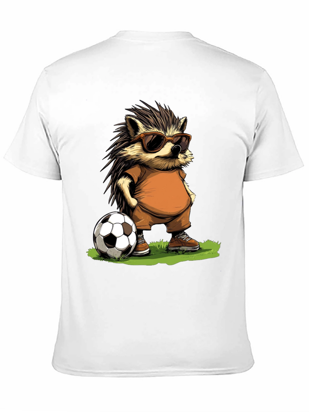 Cool Hedgehog Soccer T-Shirt