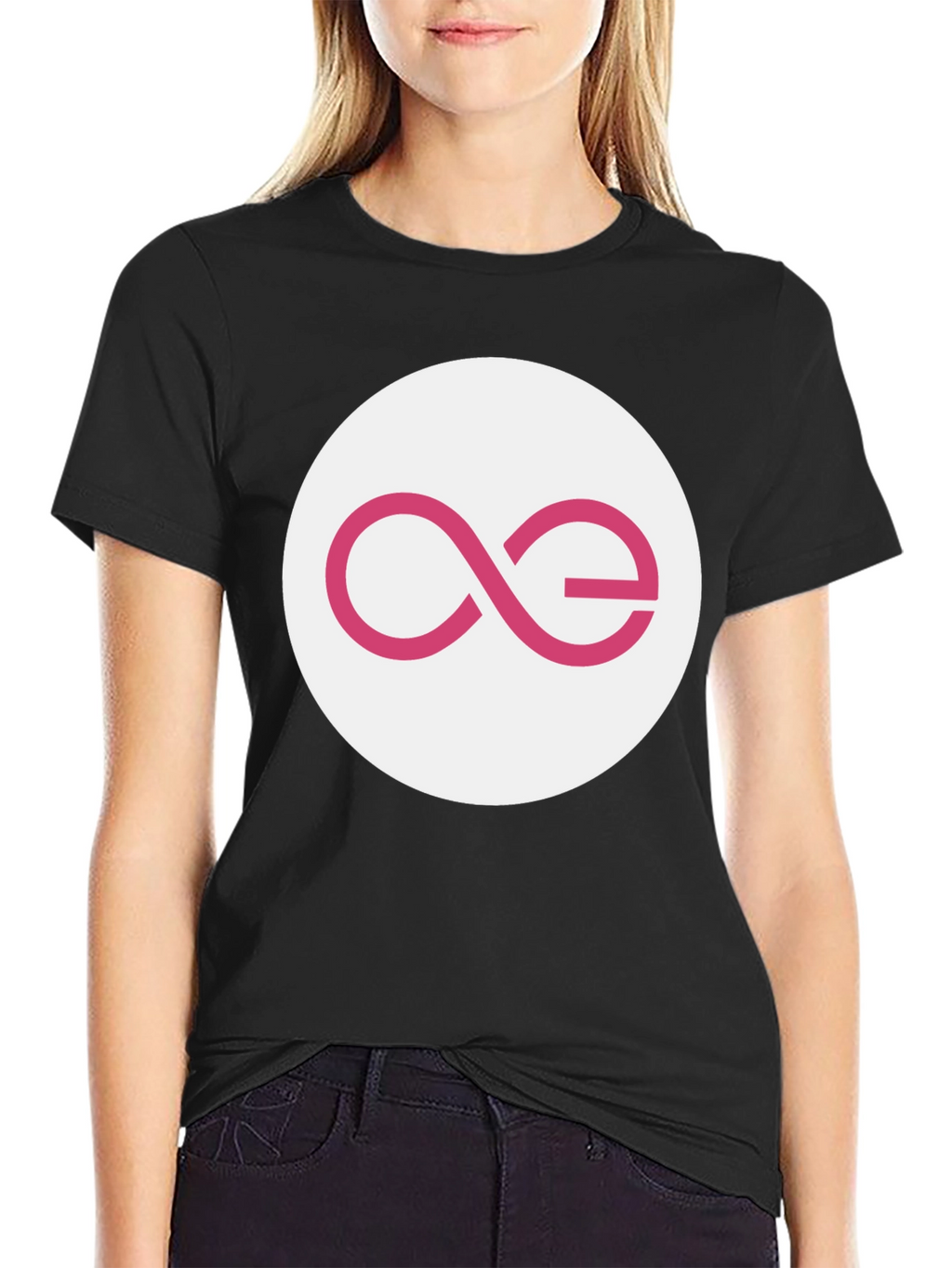 Modern Symbol Black T-Shirt