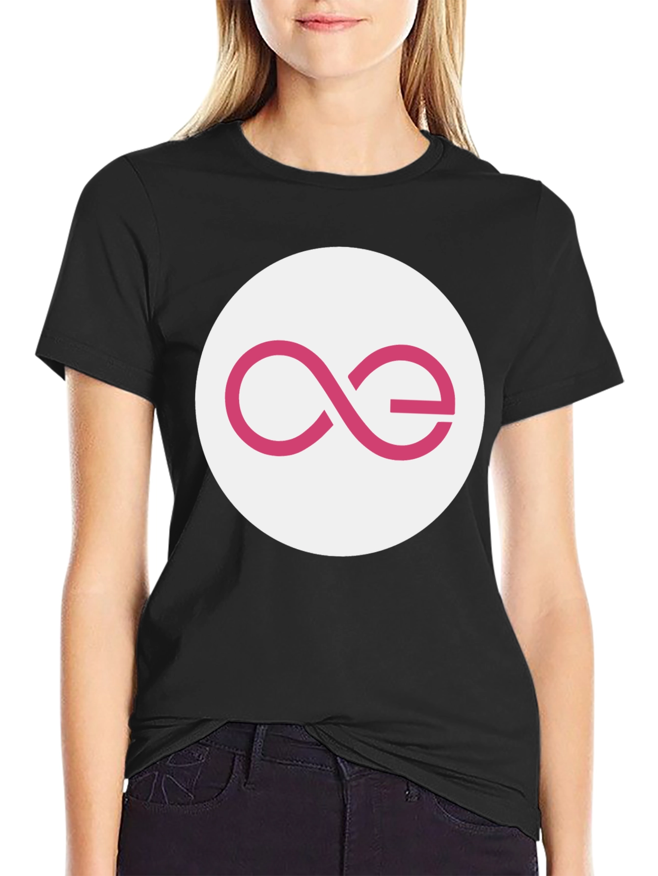 Modern Symbol Black T-Shirt