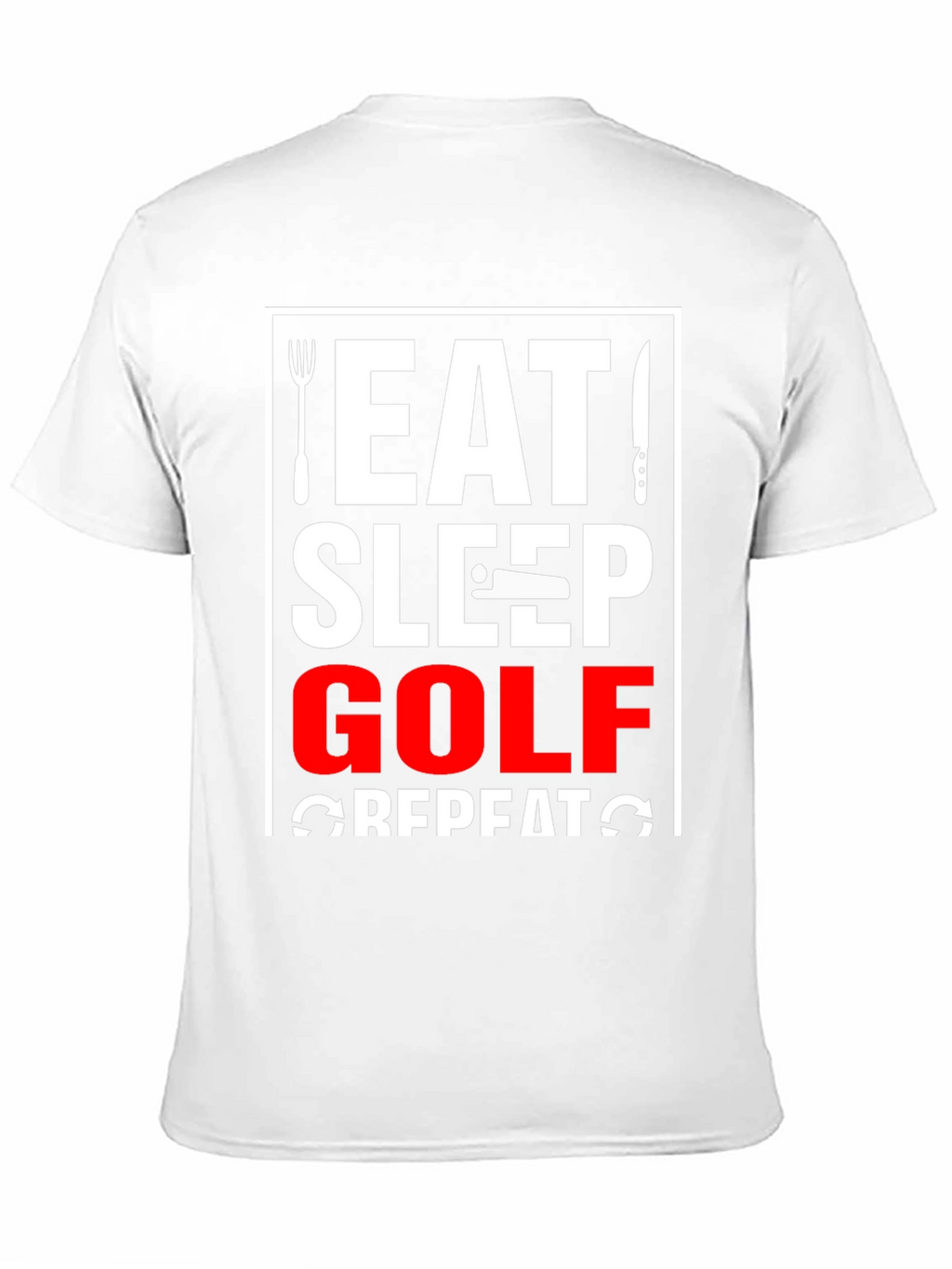 Eat Sleep Golf Repeat T-Shirt