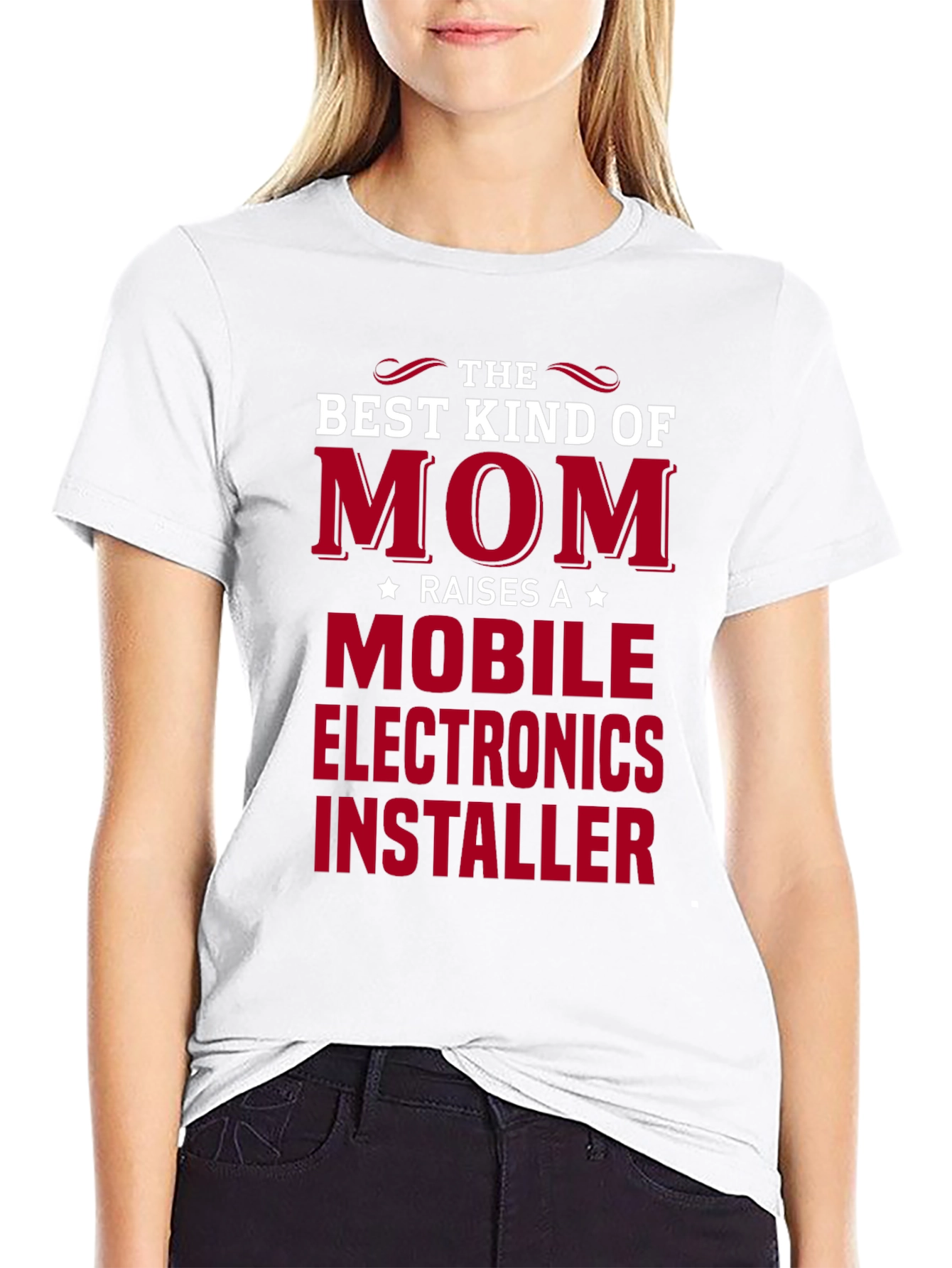 Best Kind of Mom Mobile Electronics Installer T-Shirt