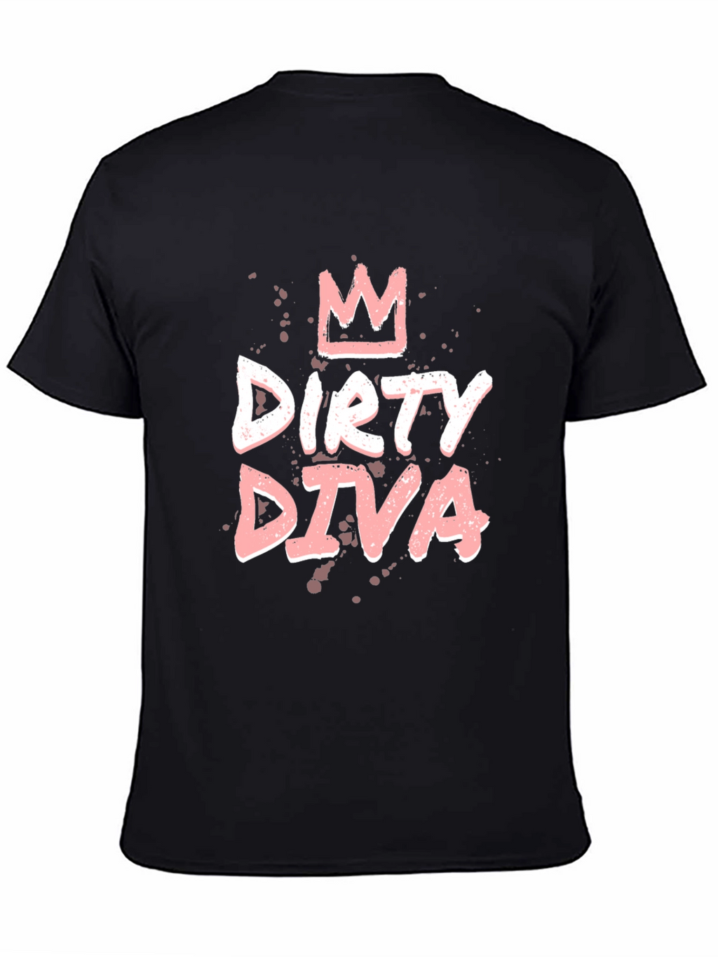 Dirty Diva Graphic Tee - Black