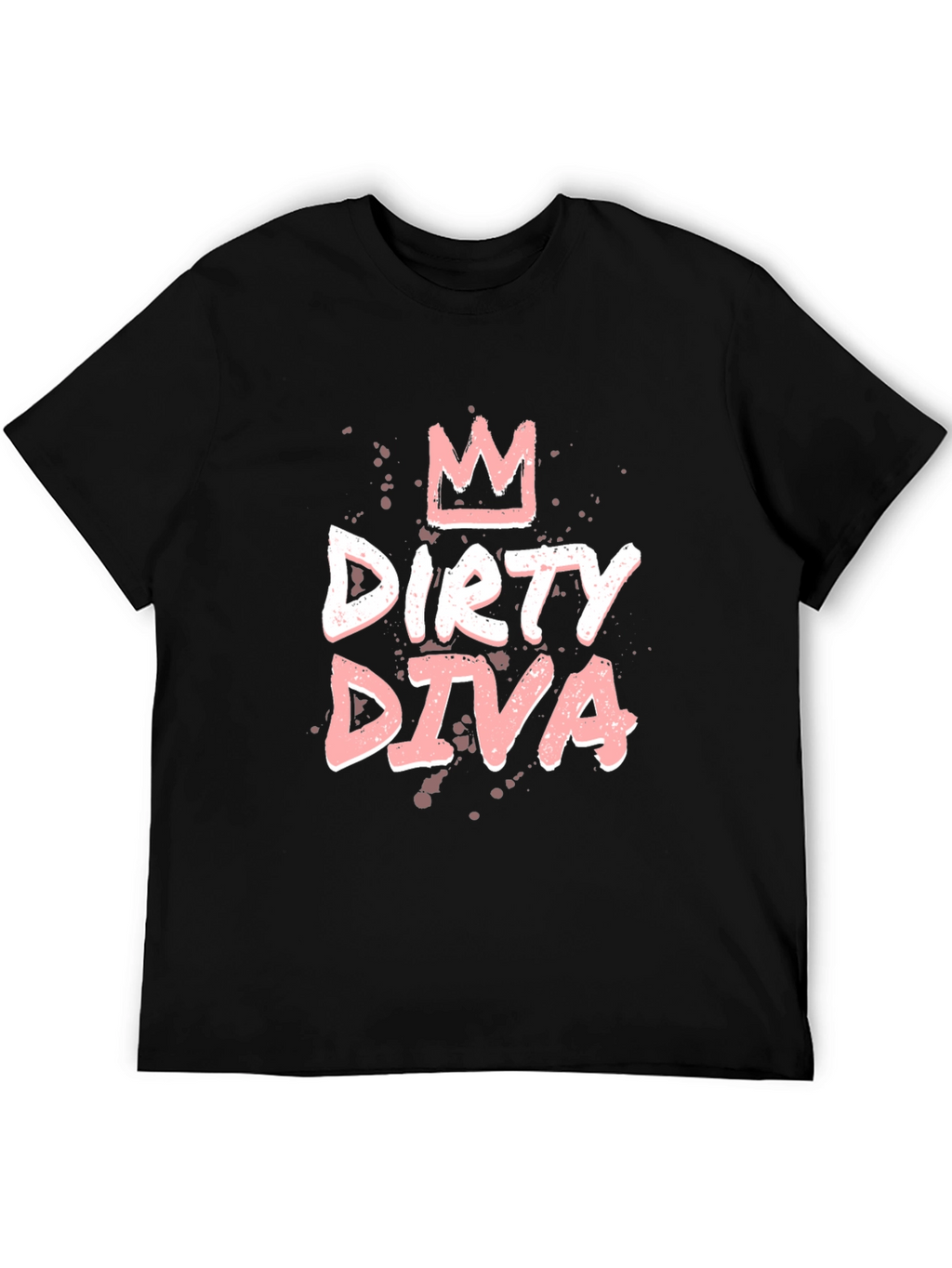 Dirty Diva Graphic Tee - Black