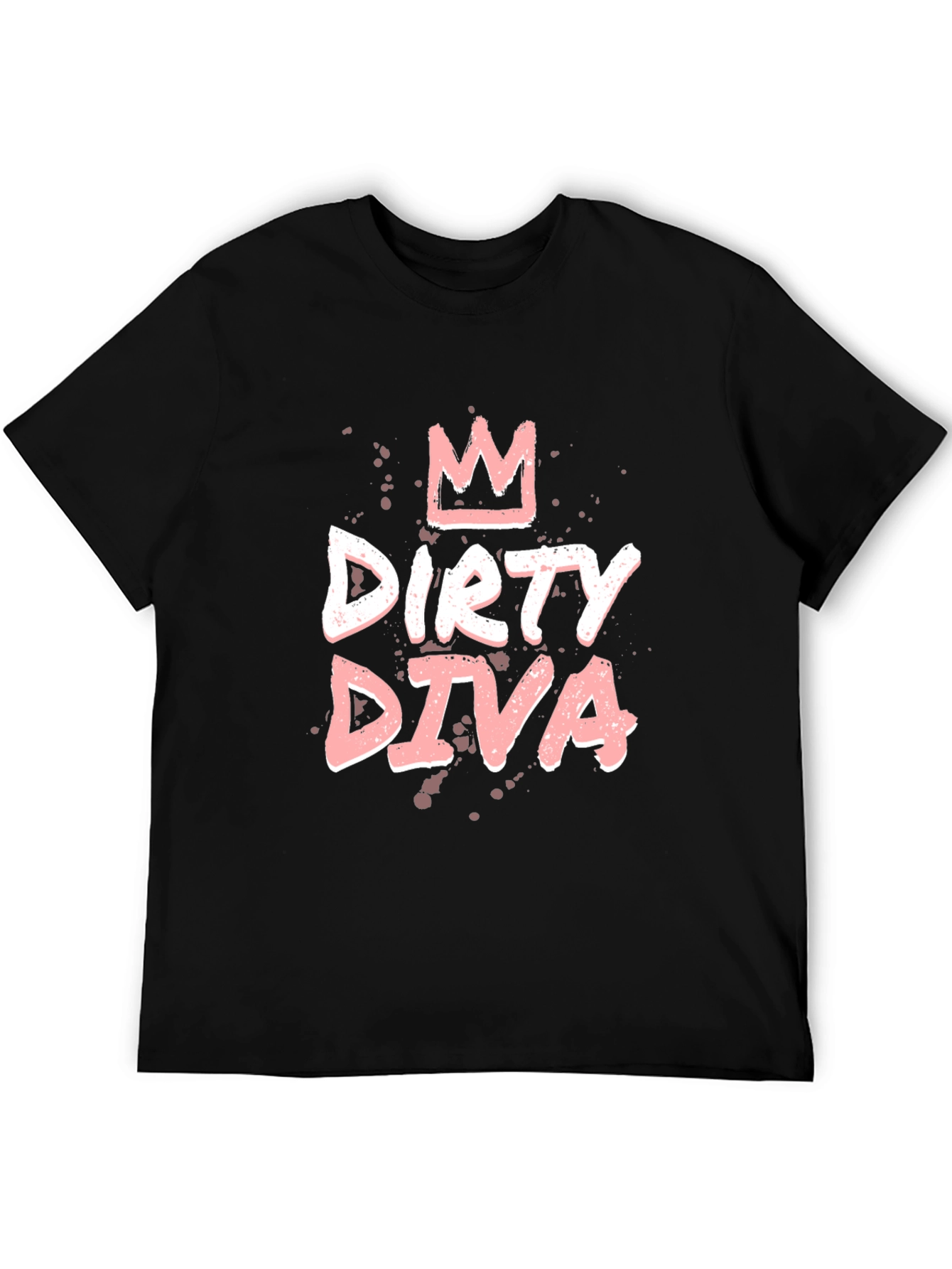 Dirty Diva Graphic Tee - Black