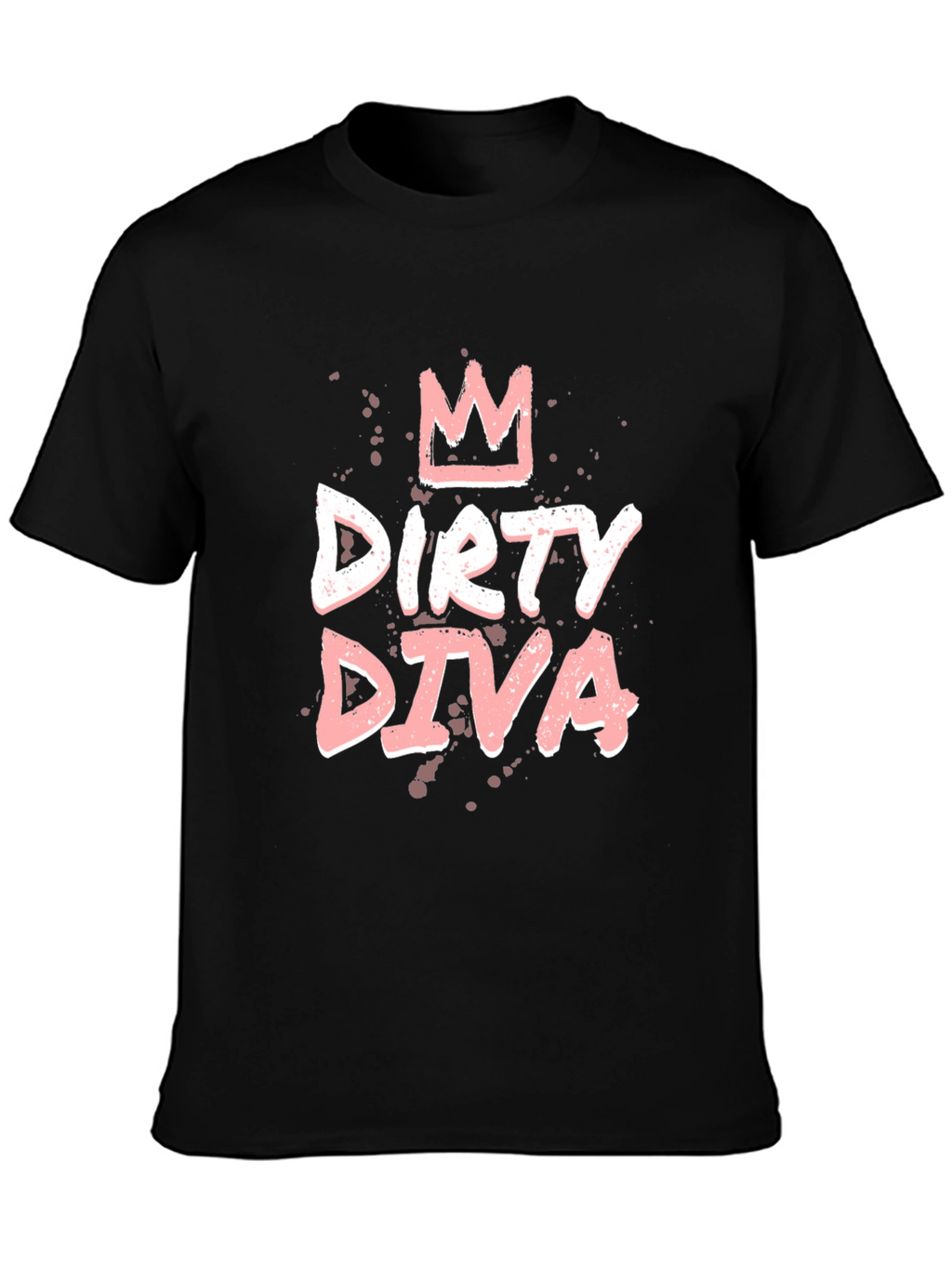Dirty Diva Graphic Tee - Black