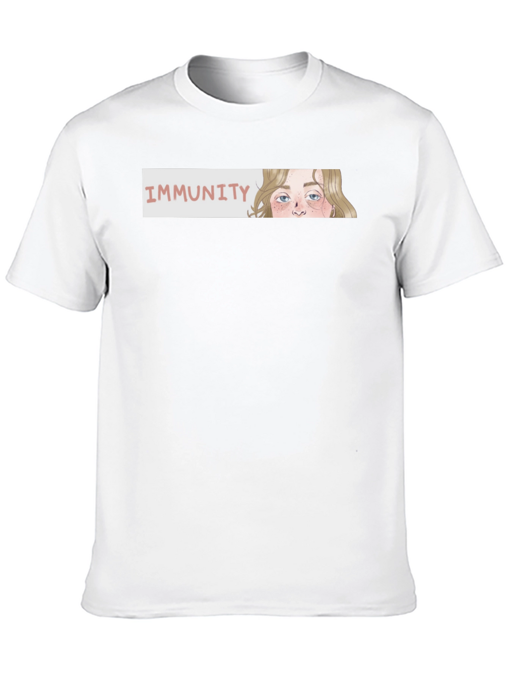 Immunity Graphic T-Shirt - Stylish Black Tee
