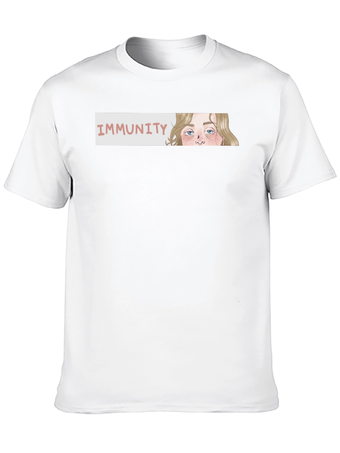 Immunity Graphic T-Shirt - Stylish Black Tee