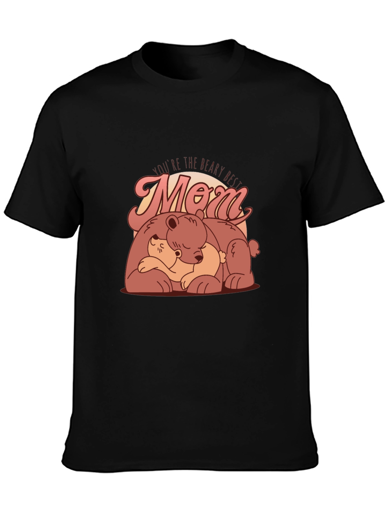 Beary Best Mom T-Shirt Cute Mothers Day Tee