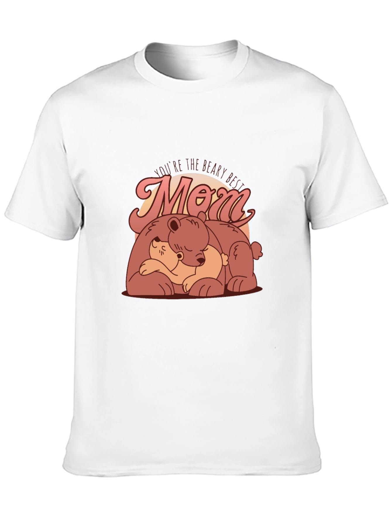 Beary Best Mom T-Shirt Cute Mothers Day Tee