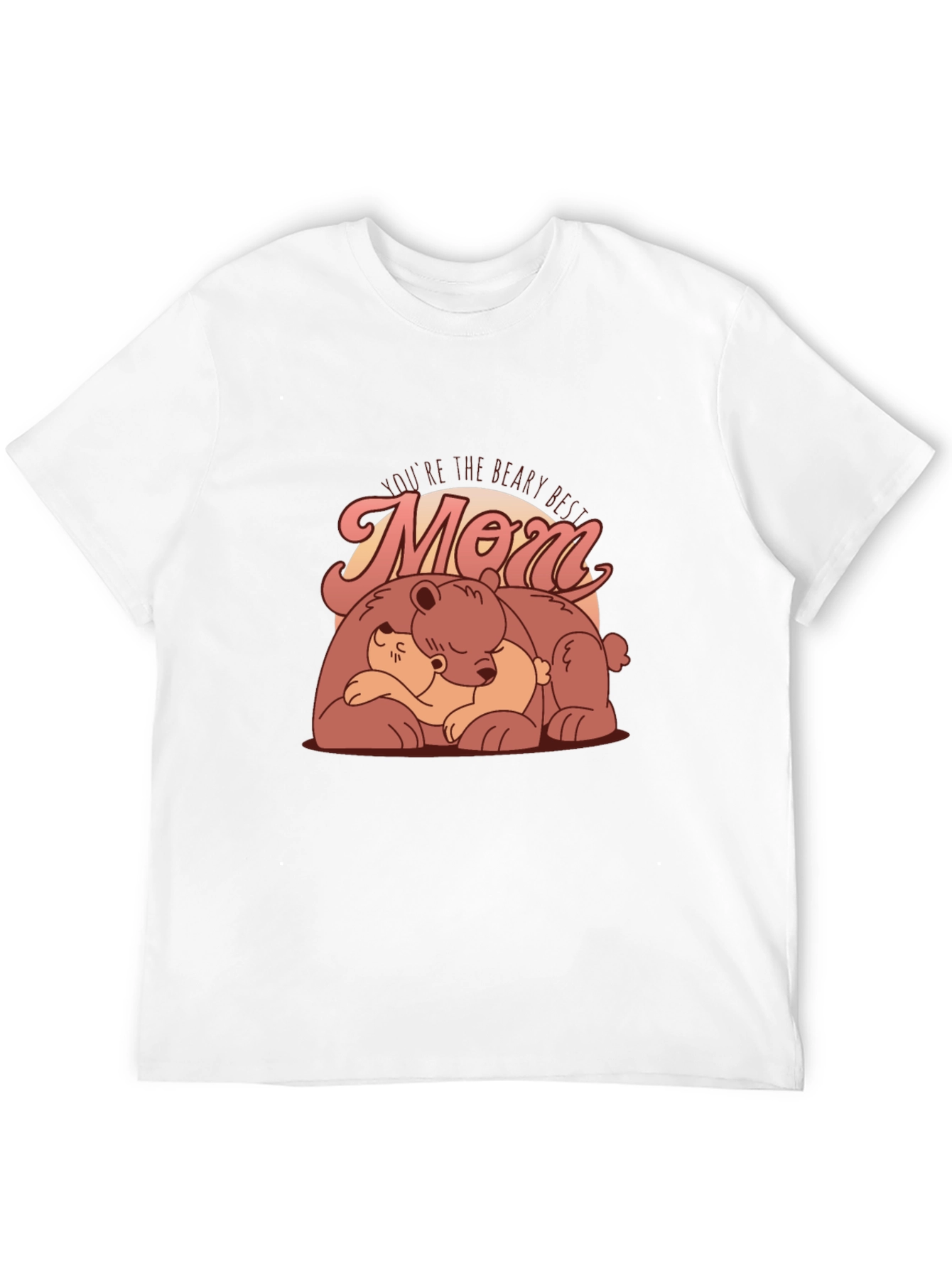 Beary Best Mom T-Shirt Cute Mothers Day Tee
