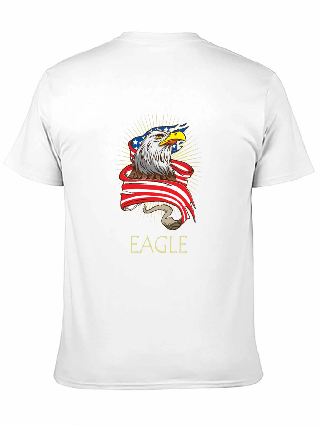 Eagle USA Flag Graphic Tee