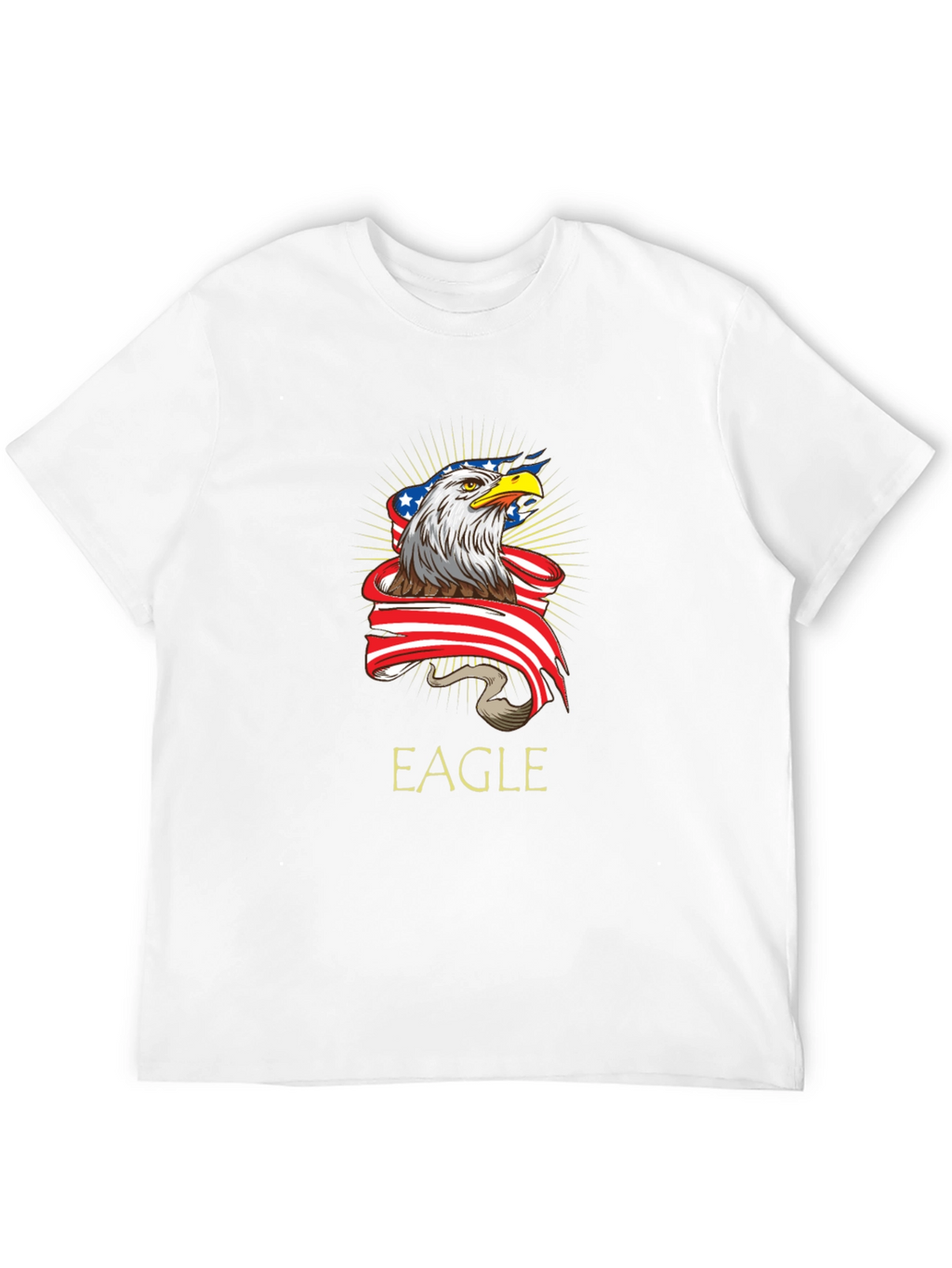 Eagle USA Flag Graphic Tee