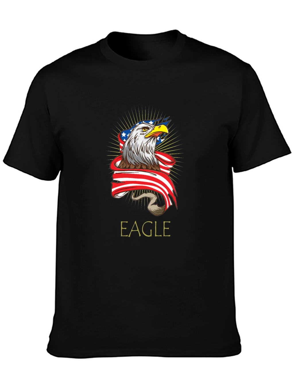 Eagle USA Flag Graphic Tee
