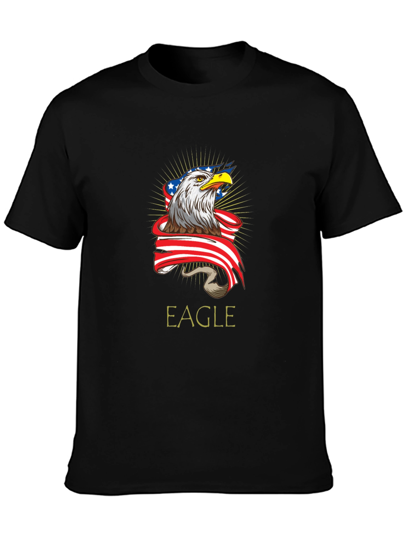 Eagle USA Flag Graphic Tee