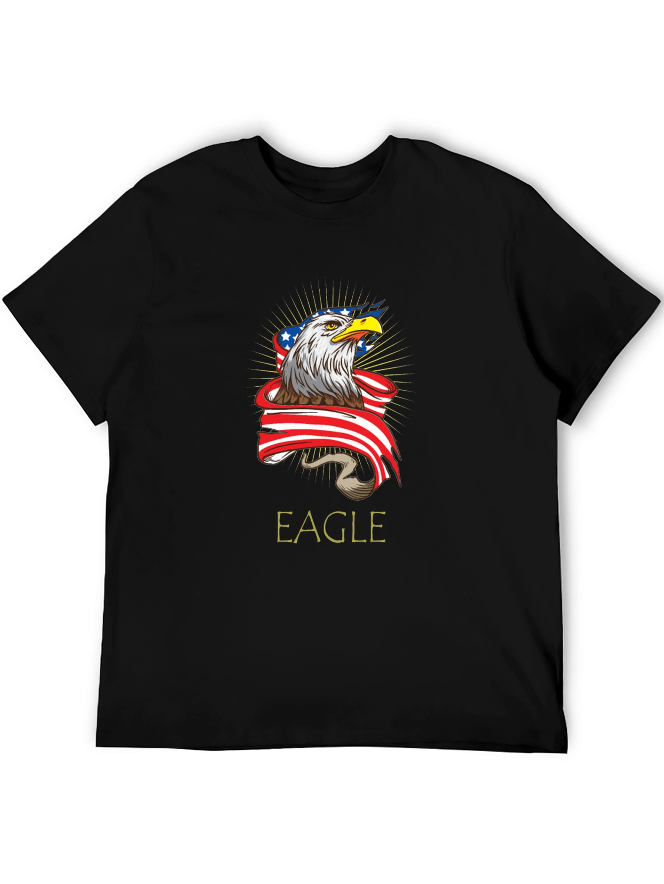 Eagle USA Flag Graphic Tee
