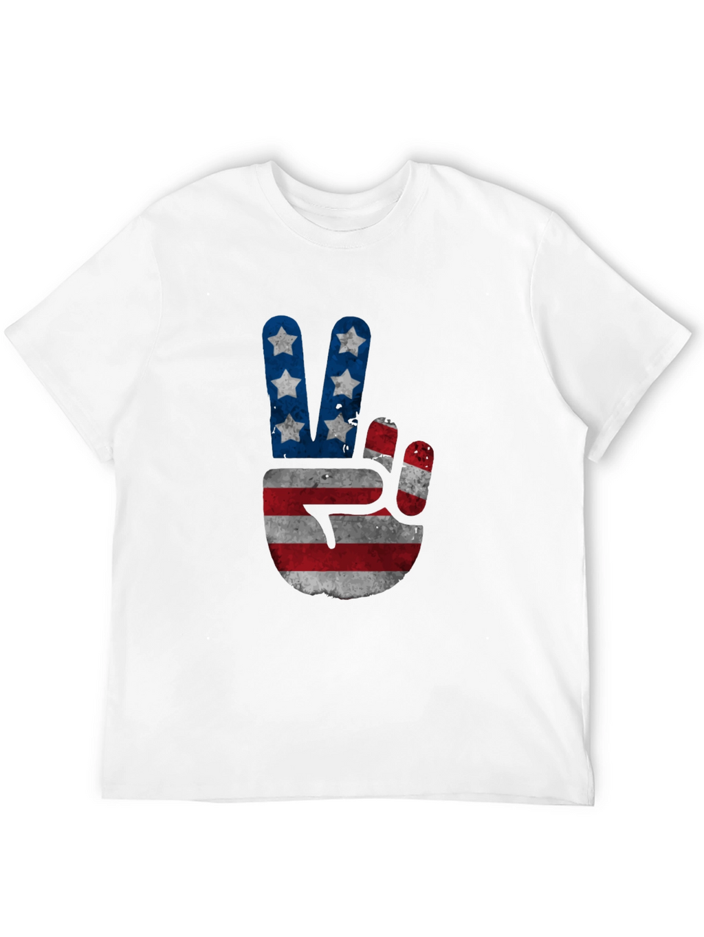 USA Peace Sign Graphic Tee