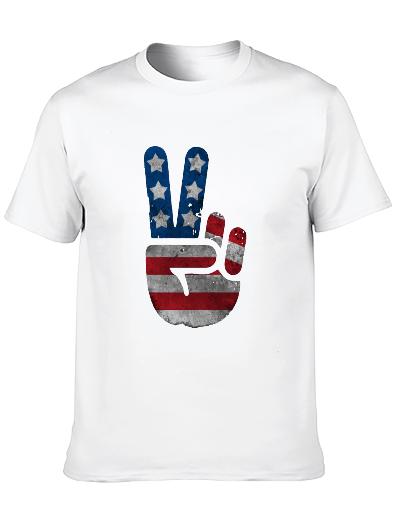USA Peace Sign Graphic Tee