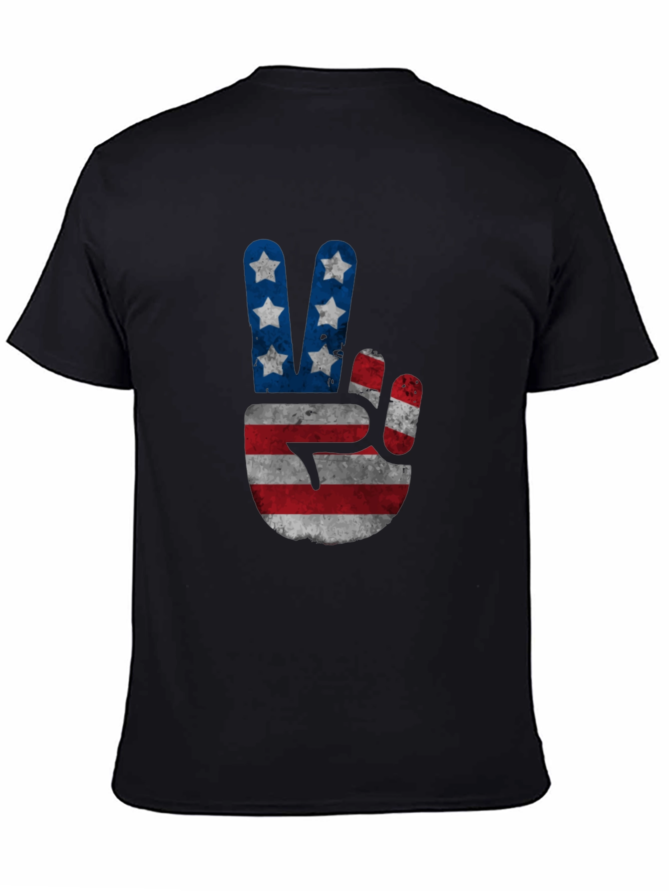 USA Peace Sign Graphic Tee