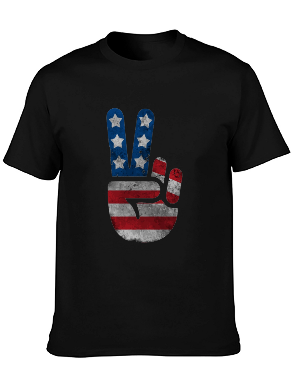 USA Peace Sign Graphic Tee