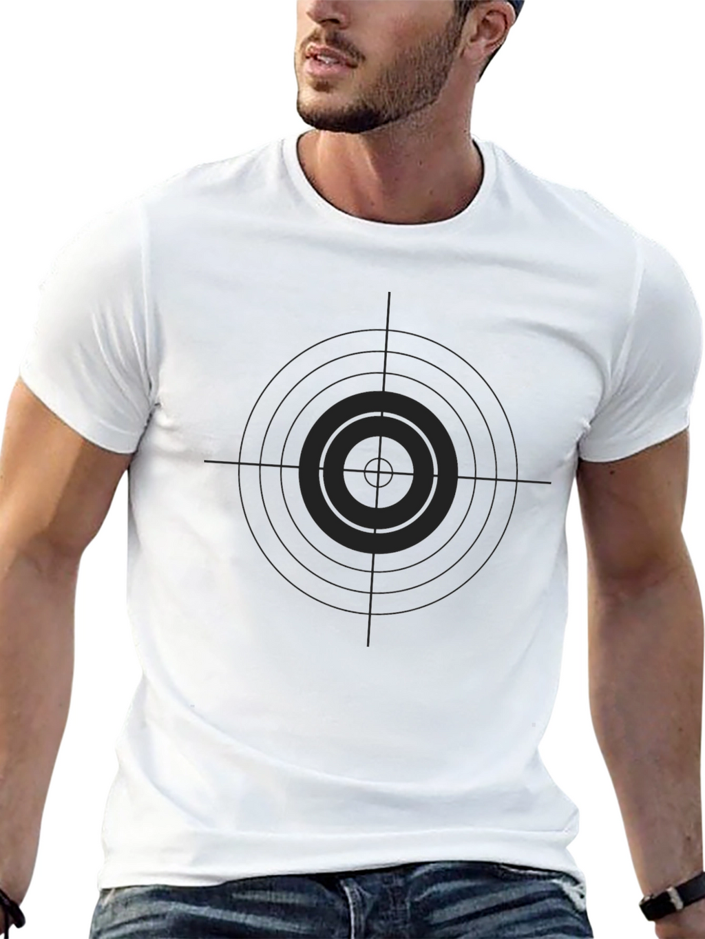 Target Graphic Black T-Shirt