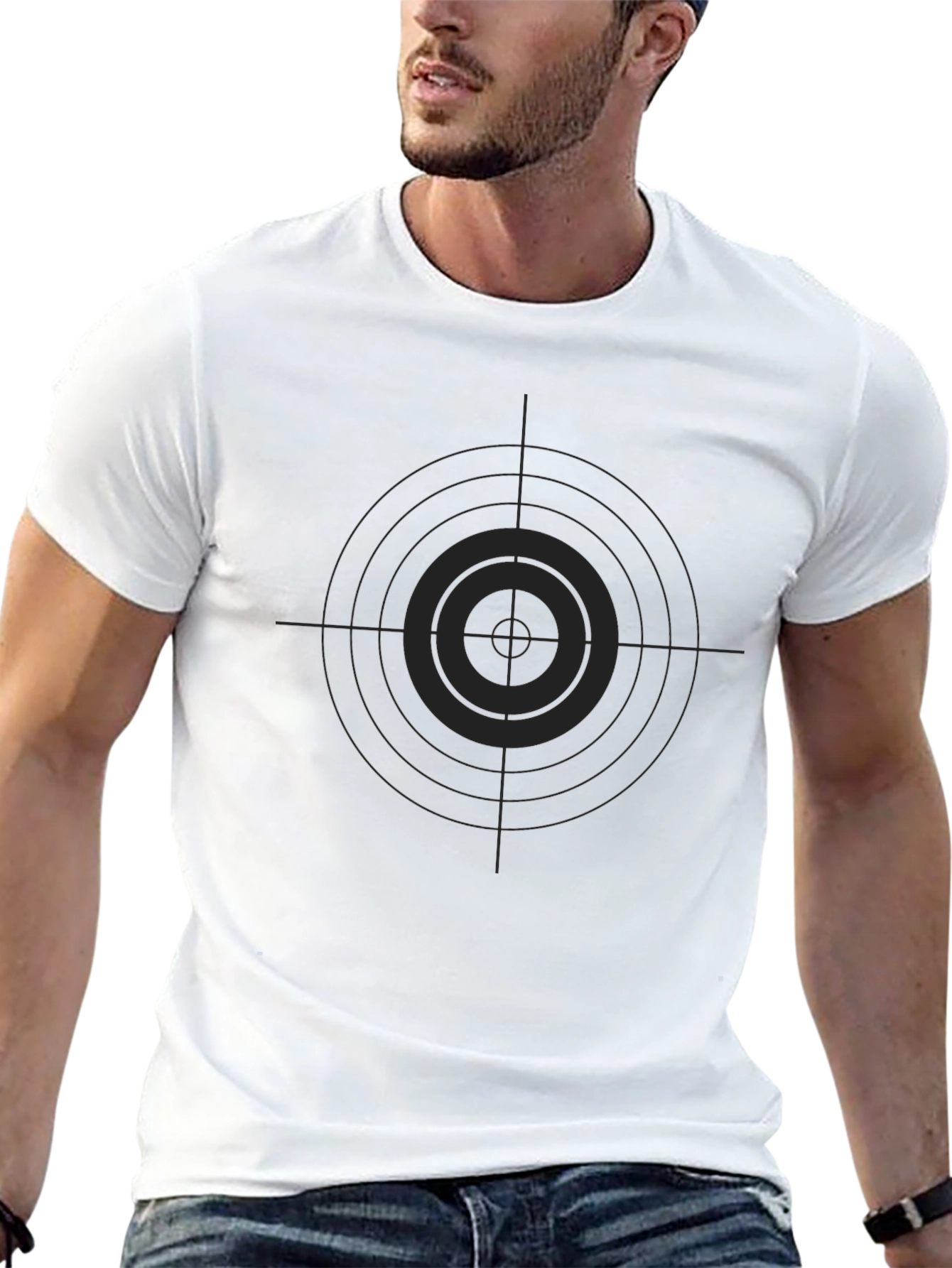 Target Graphic Black T-Shirt