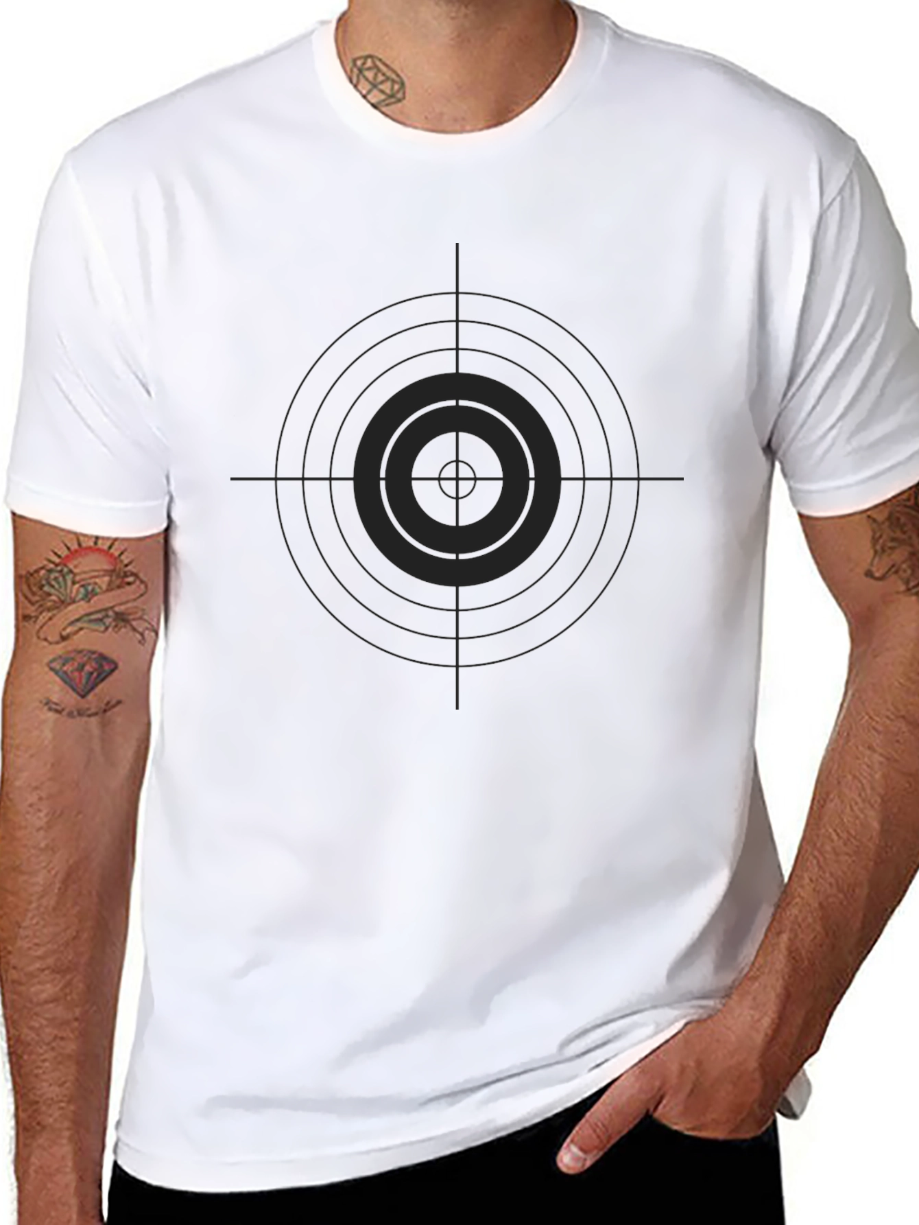Target Graphic Black T-Shirt