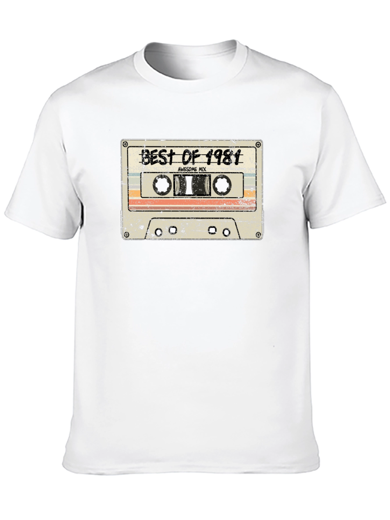 Best of 1981 Cassette Tape Graphic T-Shirt