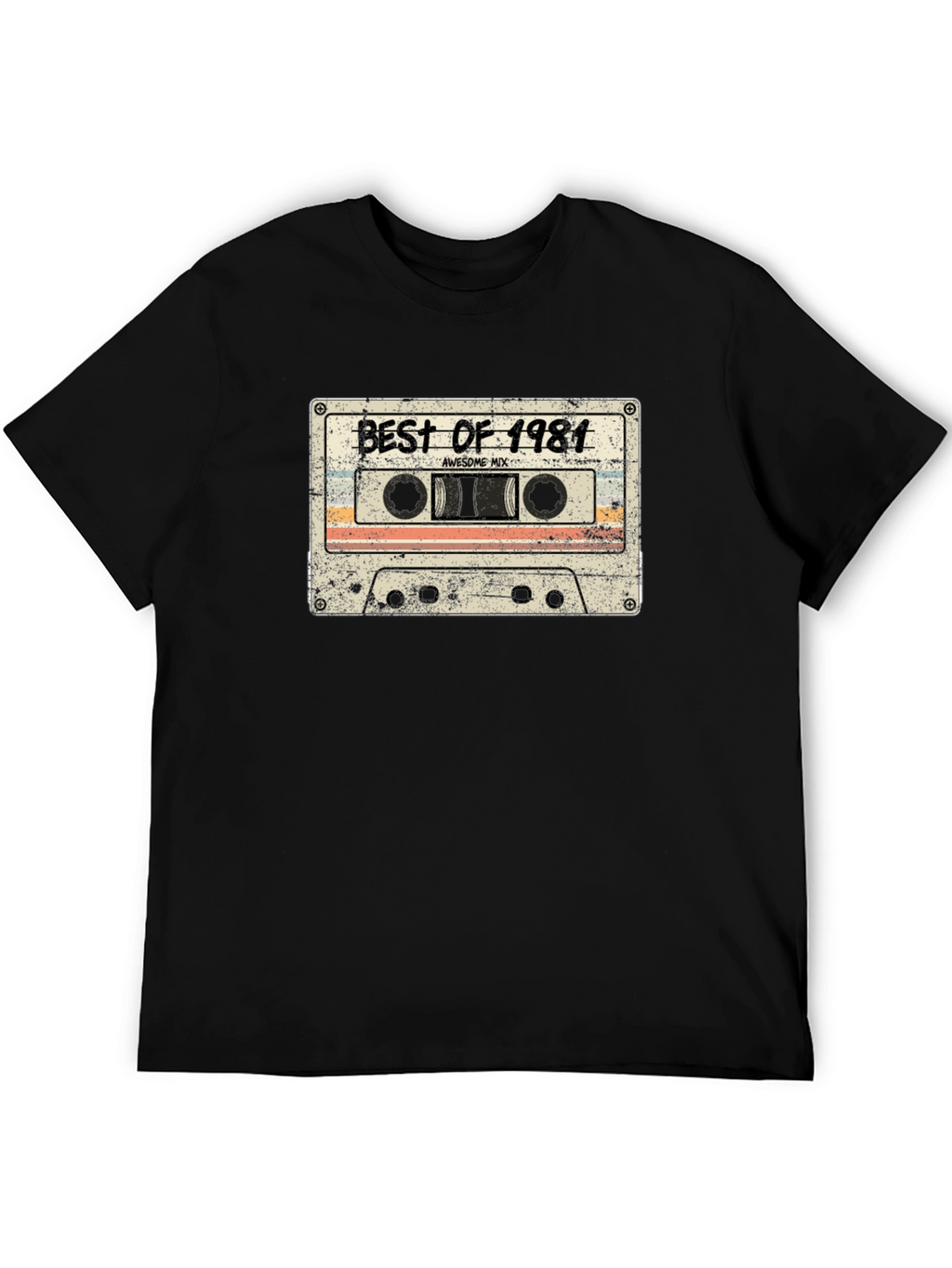Best of 1981 Cassette Tape Graphic T-Shirt